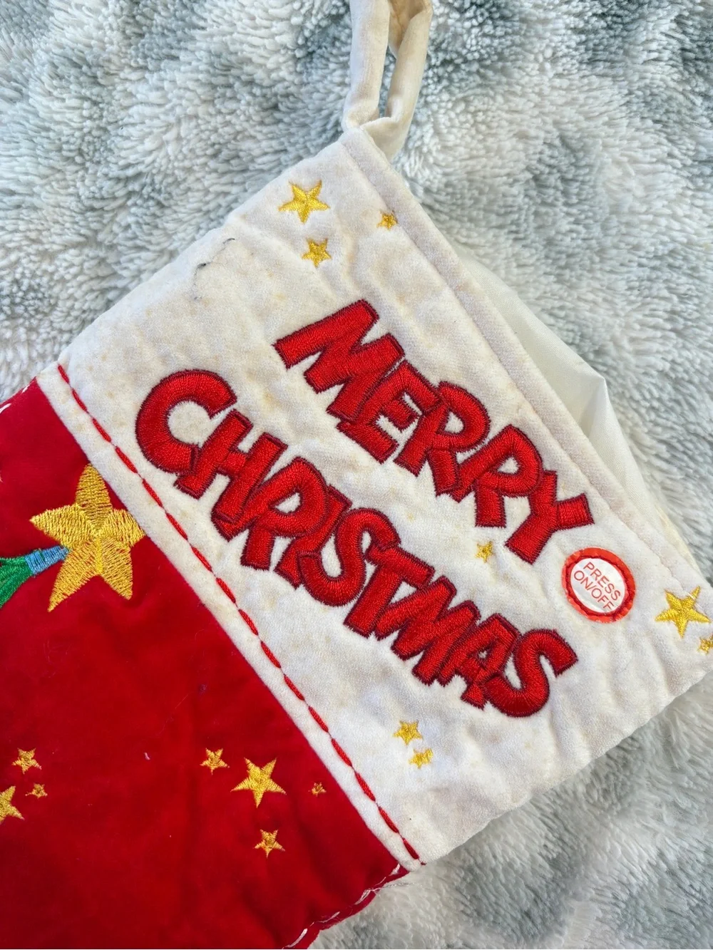 Disney vintage stocking